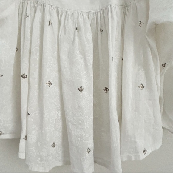 Cost Plus World Market Ivory Blouse - Picture 2 of 6